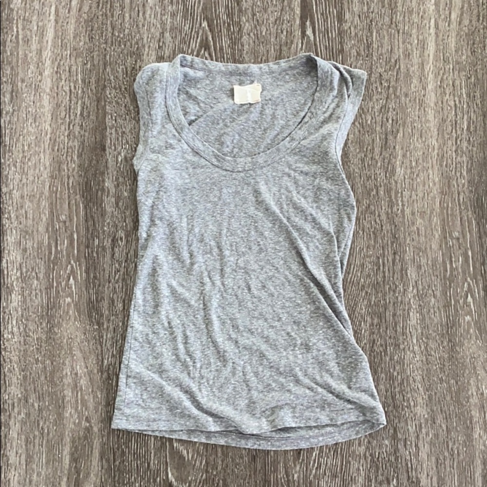 Gray Anthropologie tank